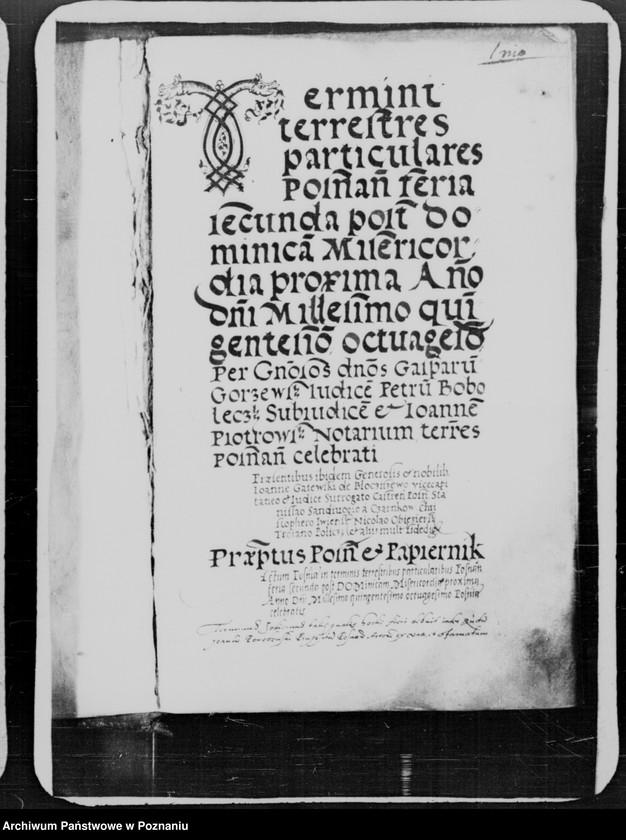 Obraz 4 z jednostki "Inscriptiones, relationes, decreta [inducta]"