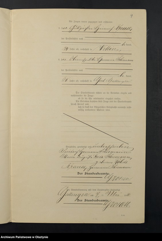 Obraz 7 z jednostki "Heiraths-Neben-Register Nr 1 - 11"