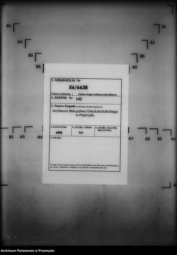 image.from.unit.number "[Kopie ksiąg metrykalnych parafii Tylawa z filią Trzciana (dekanat Dukla)]"