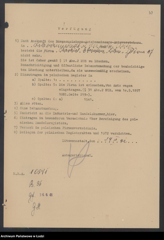 Obraz 12 z jednostki "Chaskiel Eberman – sklep spożywczo- kolonialny"