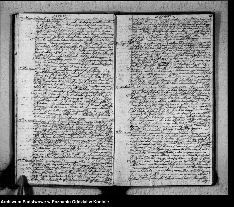 Obraz 14 z jednostki "Akta urodzonych, zaślubionych, zmarłych"