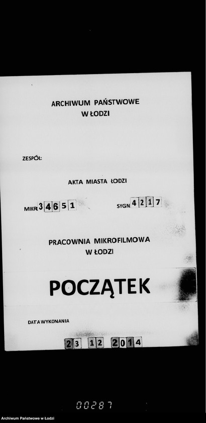Obraz 1 z jednostki "O vzyskanji gerbovych štrafov"