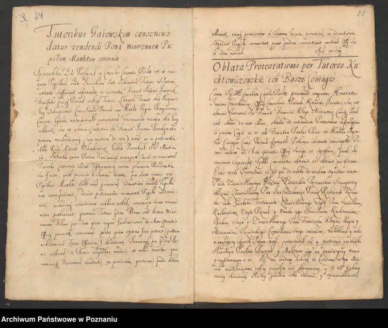 Obraz 15 z jednostki "Protocolon actorum officii consularis Posnaniensis."