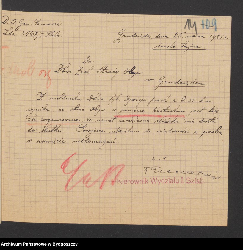image.from.unit.number "Akta organizacyjno-mobilizacyjne [odnośnie struktury, organizacji, liczebności, rozlokowania członków Zachodniej Straży Obywatelskiej i ich uzbrojenia]"