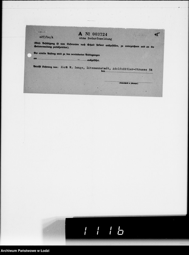 Obraz 19 z jednostki "Aufträge, Lieferscheinen und Rechnungen 3712-7810."