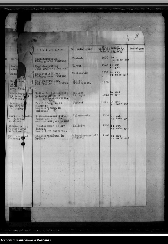 Obraz 9 z jednostki "Staatliche General von Briesen- Schule in Litzmannstadt (Łódź)"