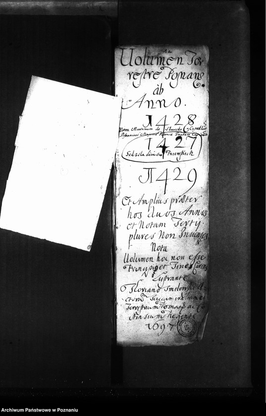 Obraz 7 z jednostki "Resignationes ,inscriptiones, relationes, decreta [protocollon]"