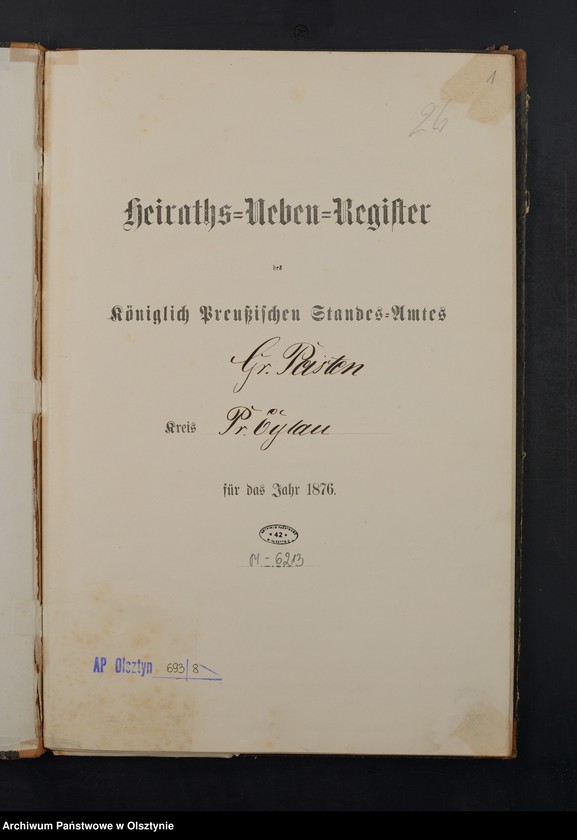 image.from.unit.number "Heiraths-Neben-Register Nr 1 - 21"