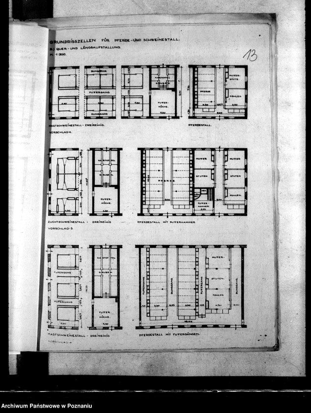 Obraz 17 z jednostki "Grundlagen zur Schaffung einheitlicher Gebäudeteile im ländlichen Bauwesen"