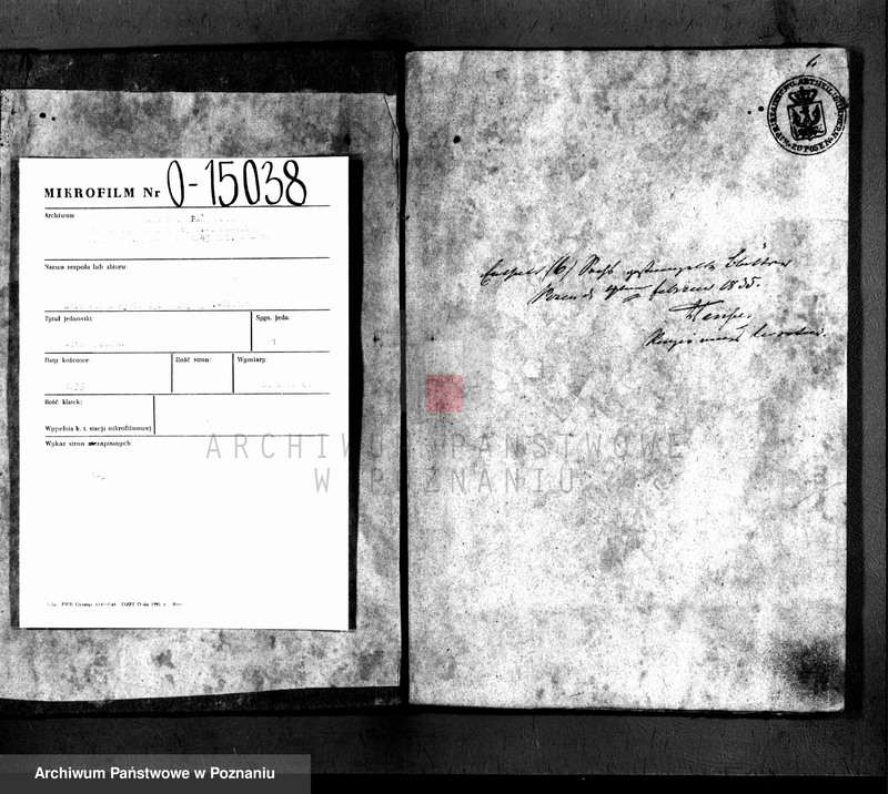 Obraz 2 z jednostki "Geburtsregister"