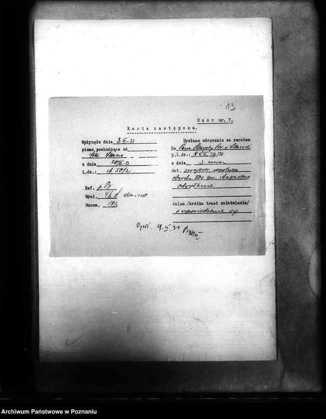 Obraz 17 z jednostki "/Obwody łowieckie/"