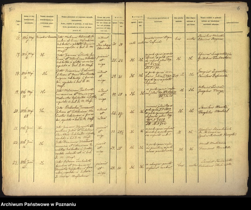 Obraz 5 z jednostki "Księga małżeństw"