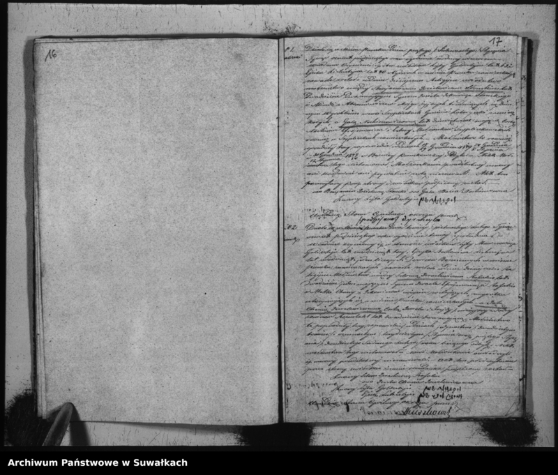 image.from.unit.number "Duplikat Akt Urodzonych, Zaślubionych i Umarłych Urzędnika Stanu Cywilnego Okręgu Puńsk z r.1850."