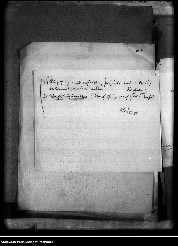 Obraz 20 z jednostki "Korespondencja w sprawie miejscowych Niemców, którzy zginęli w 1939 roku"