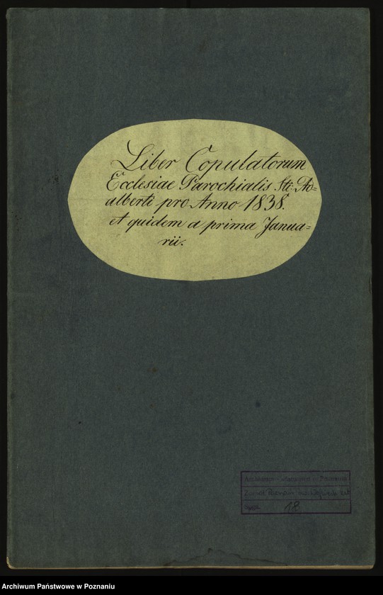 Obraz 2 z jednostki "Księga małżeństw"