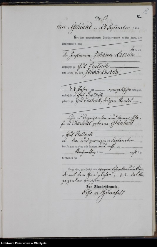 image.from.unit.number "Sterbe-Haupt-Register Nr 1 - 27"