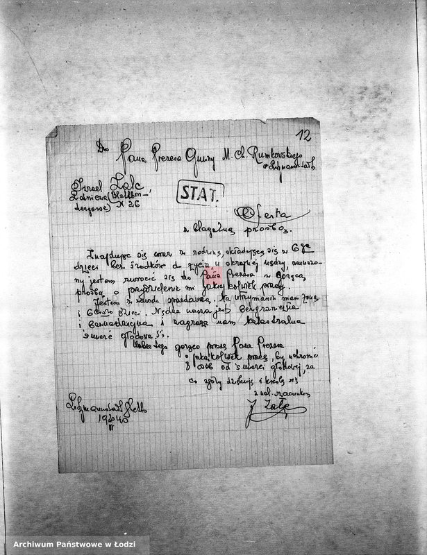 Obraz 16 z jednostki "[Podania o pracę]"