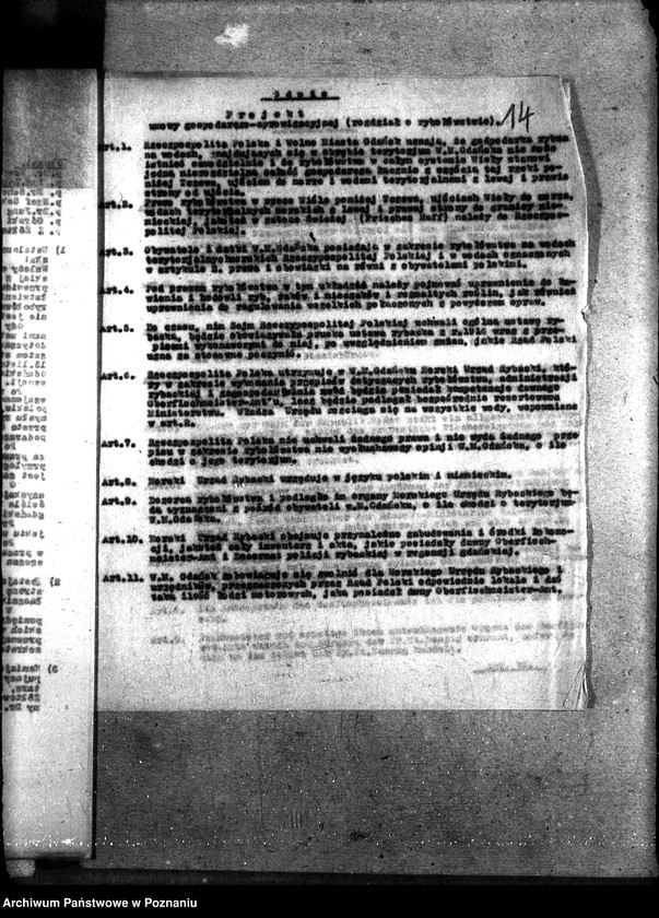 Obraz 19 z jednostki "Sprawy szczegółowo-administracyjne Pertraktacje z Niemcami w sprawie rybołówstwa morskiego"