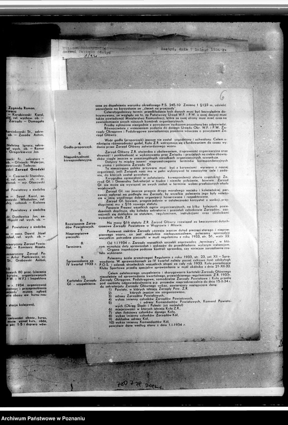 Obraz 11 z jednostki "Okólniki, komunikaty, korespondencja"