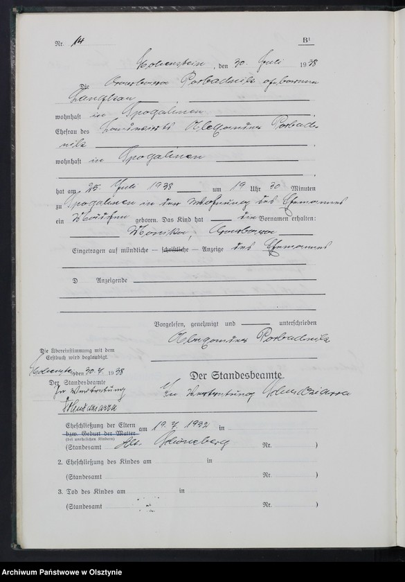 image.from.unit.number "Geburtenbuch-Zweitbuch Tom II,Nr 1 - 102"