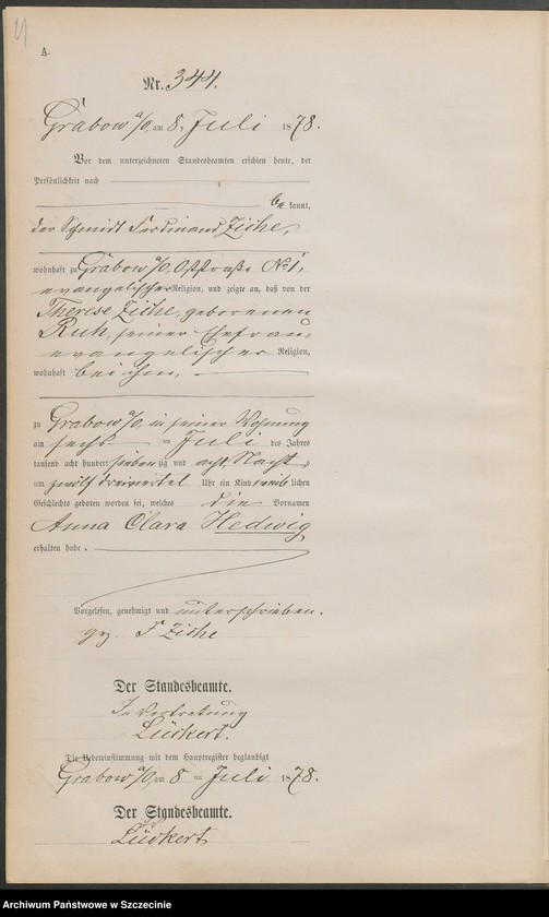 image.from.unit.number "Geburts-Register (Neben-Register) Band II"