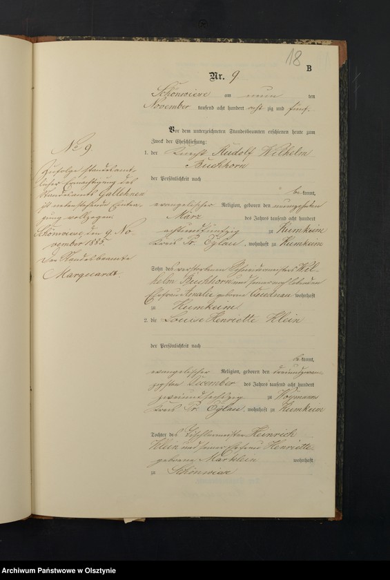 image.from.unit.number "Heiraths-Neben-Register Nr 1 - 16"