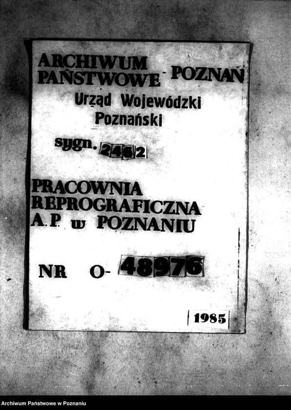 Obraz 1 z jednostki "Majątek Rataje powiatu konińskiego przymusowy wykup"