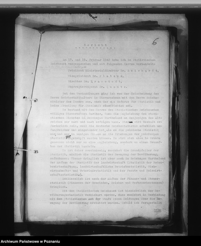 Obraz 10 z jednostki "Landeswirtschaft. Geschäftsverteilungsplan. Verwaltungskosten. Dienstreisen. Dienstkraftwagen"