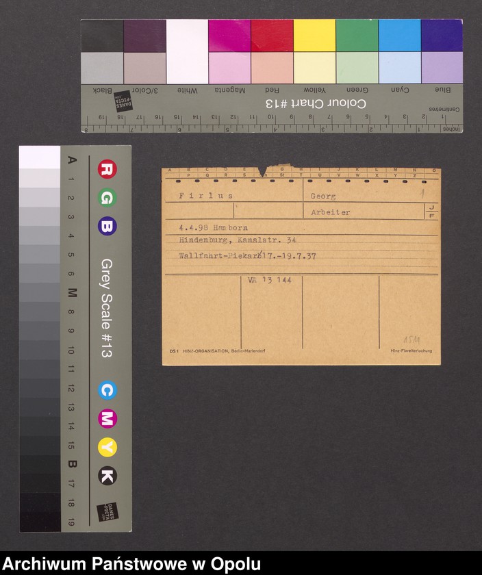 Obraz 3 z jednostki "[Firlus Georg, ur. 4.4.1898 Hamborn]"