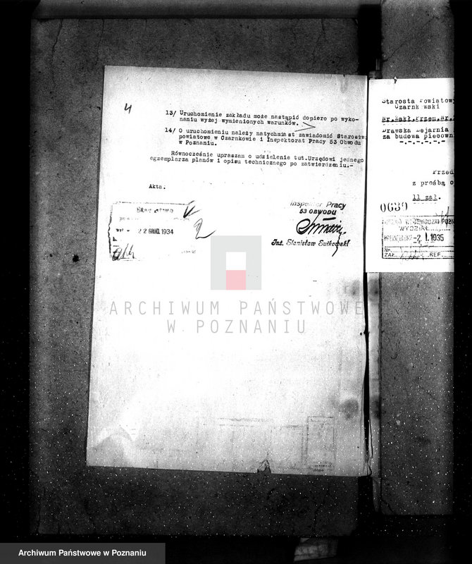 Obraz 8 z jednostki "Zatwierdzenie zakładu przemysłowego Odlewni żelaza i Fabryki Maszyn w Drawskim Młynie"