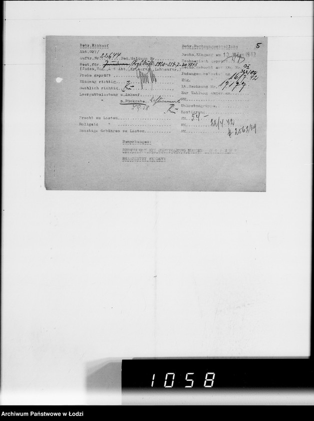 Obraz 10 z jednostki "[Leergut F.Reichelt A.G.L