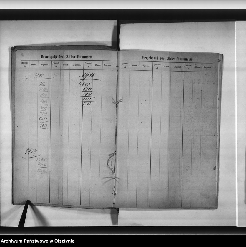 image.from.unit.number "Kanzlei Hilfsarbeiter Kuhnke [Gustav Albert], den 11.2.[18]97 Regierungs Büreau Diätar, den 1.6.1901 Regi.[ierungs] Hauptkassen Buchhalter"