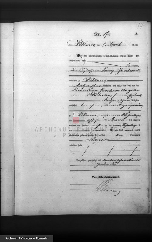Obraz 19 z jednostki "Księga urodzeń"