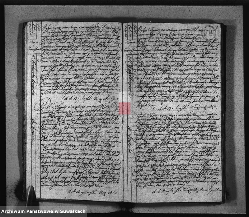 image.from.unit.number "Akta Urzędnika Stanu Cywilnego Urodzonych w Gminie Jeleniewskiey od dnia 1-o Stycznia 1816 do ostatniego Grudnia tegoż Roku."