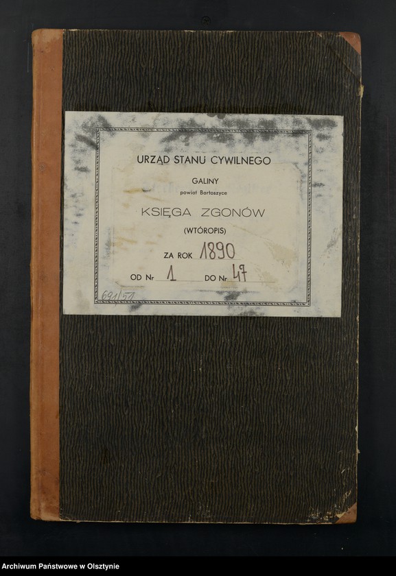 image.from.unit.number "Sterbe-Neben-Register Nr 1 - 47"
