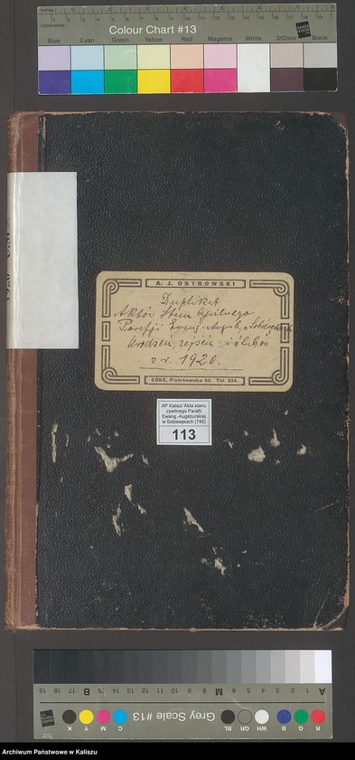 Obraz 2 z jednostki "Duplikat aktów stanu cywilnego urodzeń, zejść i ślubów"