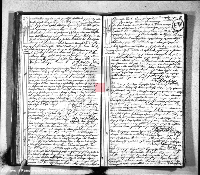 image.from.unit.number "Akta zaślubionych gminy święto-jeziorskiey od 1-go stycznia 1813 roku az do ostatniego grudnia"