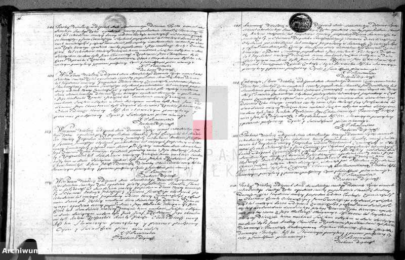 image.from.unit.number "Duplikat z oryginału aktów miejscowych wigierskich urodzonych, zaślubionych y umarłych wieku 1846"