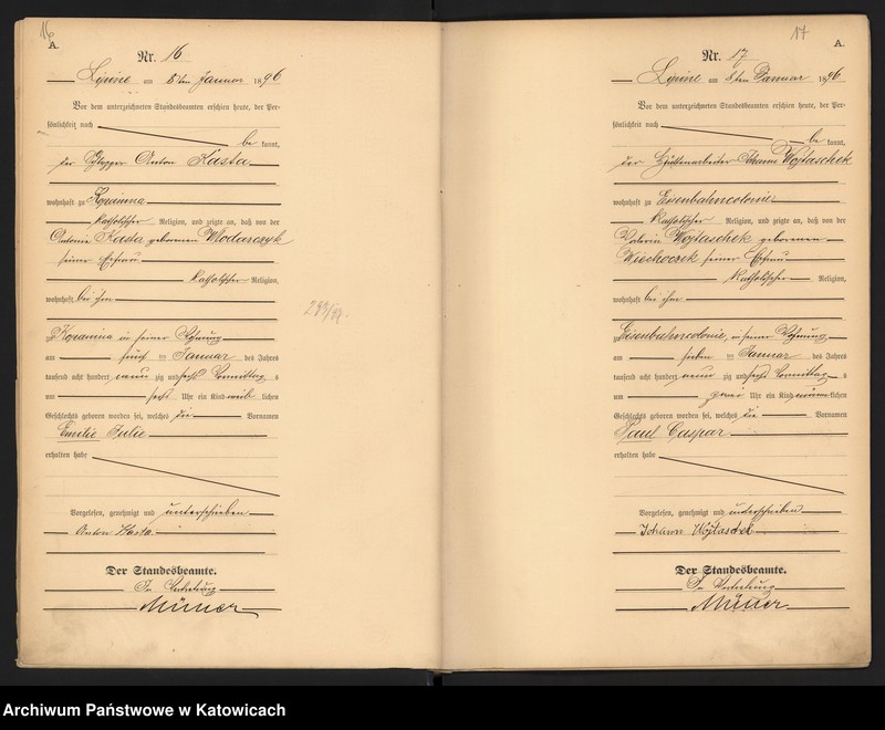 image.from.unit.number "Księga urodzeń T.1 nr 1-600"