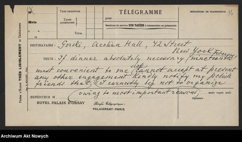 image.from.unit.number "Ignacy i Helena Paderewscy. Korespondencja; L.22"