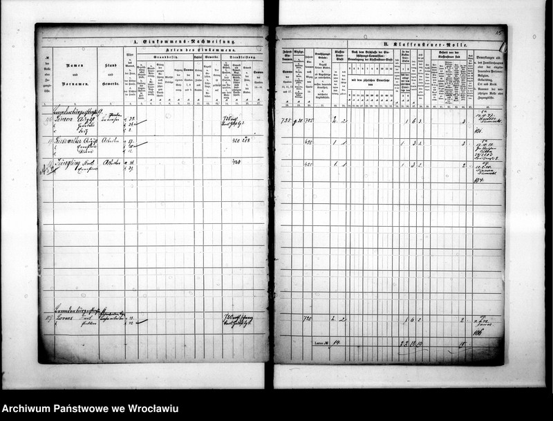 image.from.unit.number "Klassensteuerrolle nebst Eikommens - Nachweisung"