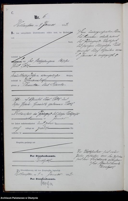 image.from.unit.number "Sterbe-Neben-Register Nr 1 - 65"