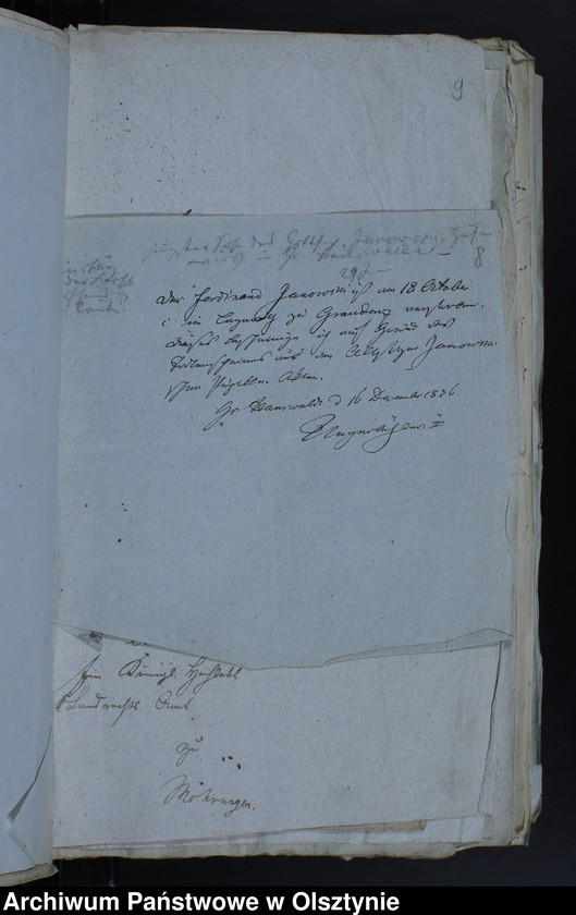 image.from.unit.number "Samlung der Beläge zum Todtenregister"