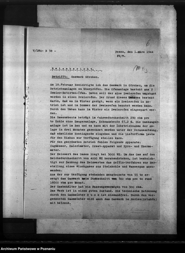 Obraz 10 z jednostki "Gaswerk - Görchen (Miejska Górka)"