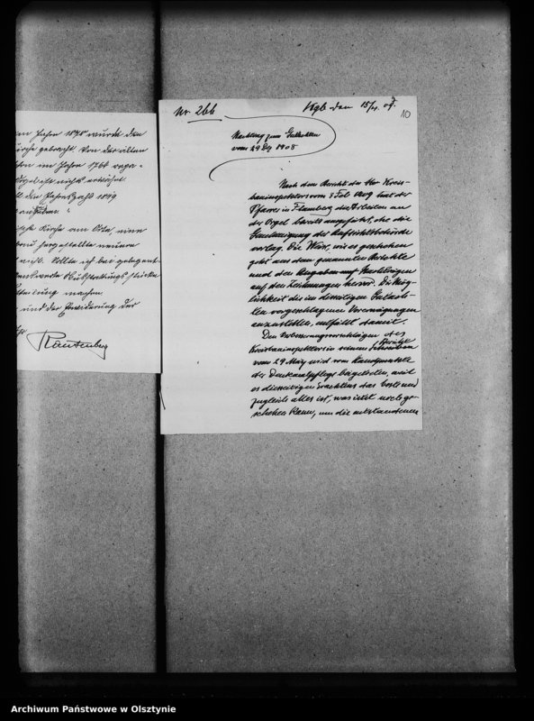 image.from.unit.number "Flammberg / Opalenietz /, evangelische Kirche"