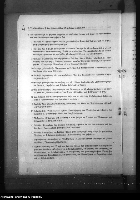 Obraz 8 z jednostki "Einsetzung eines Vertrauensarztes und Errickung eines Sprechzimmers"