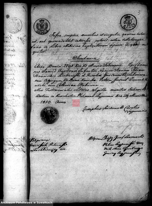 image.from.unit.number "Aneksa Gminy Lejpuńskiej 1810. 1811 r."