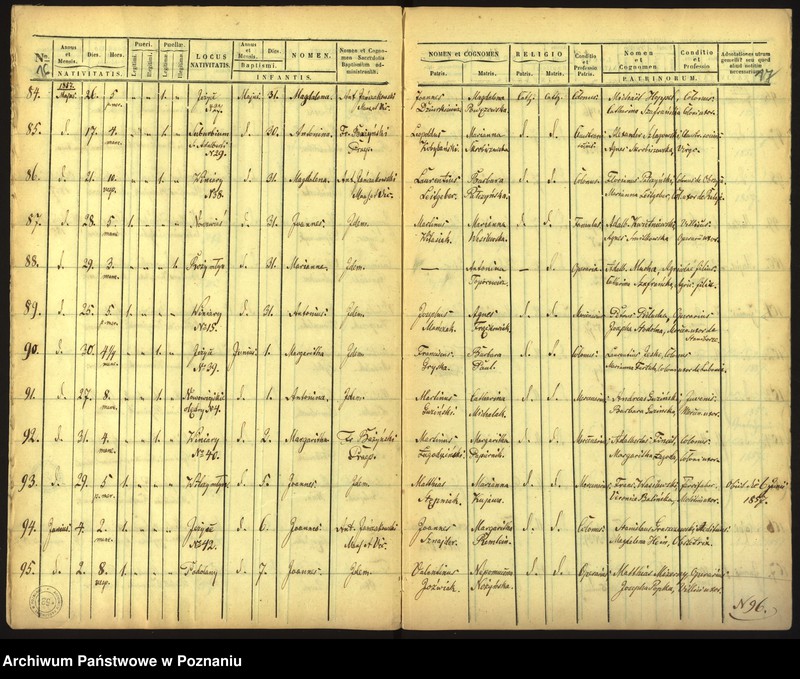 Obraz 11 z jednostki "Księga urodzin"