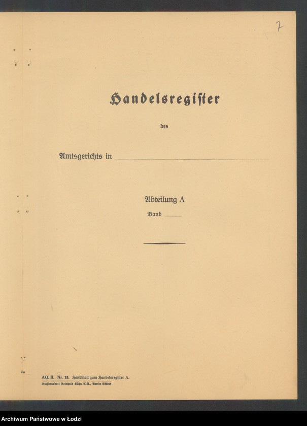 Obraz 9 z jednostki "Chaskiel Hajman- tkalnia mechaniczna"