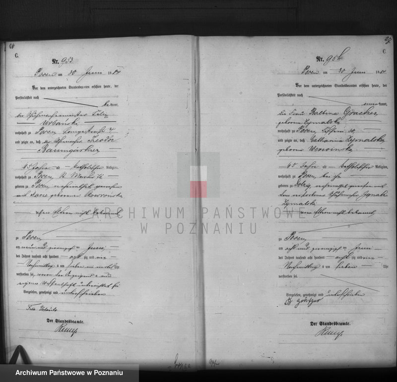 Obraz 15 z jednostki "Księga zgonów t. III"